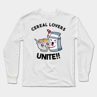 Cereal Lovers Unite Long Sleeve T-Shirt